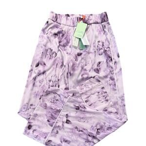 RETAIL $1023 Off White Chine Satin Pajama Pant*NEW WITH TAGS*SIZE 42